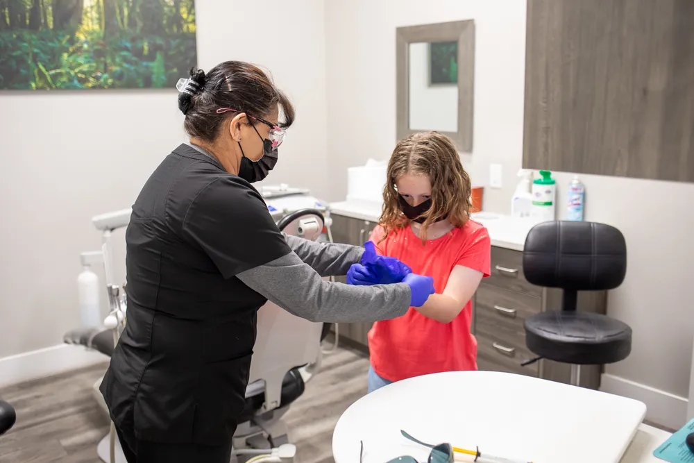 Comfortable dental office at Deluxe Dental — welcoming environment for patients in Kuna Idaho